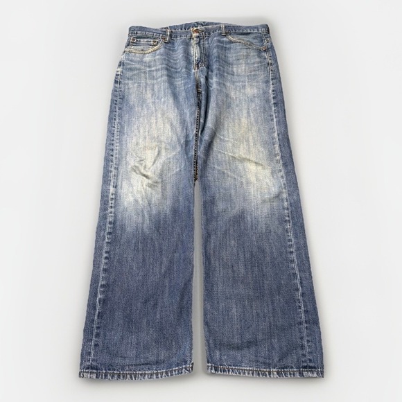Levi's Other - Levis‎ 569 Jeans Mens 34x32 (Fits 36x30) Blue Loose Fit Classic Baggy Faded